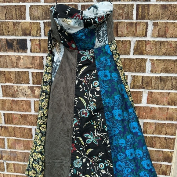 Anthropologie Strapless A-line Dress for Weddings - Picture 6 of 12